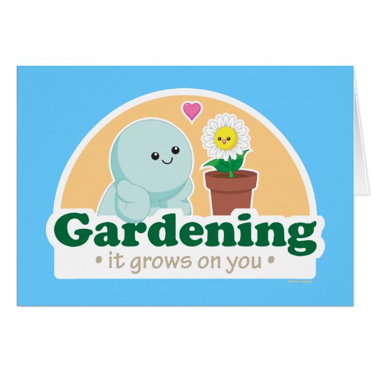 Gardening Grows on You Cards (Front Horizontal)