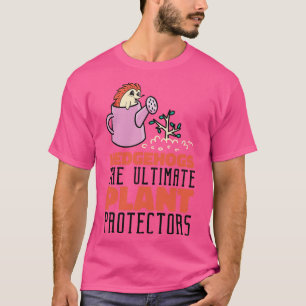 Gardening Hedgehog Planting Botany Garden T-Shirt