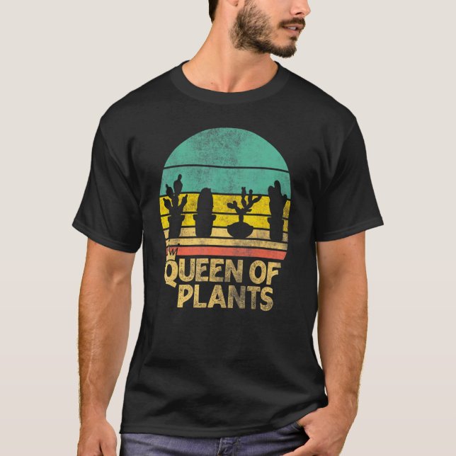 Gardening Houseplants Landscaping Gardener Plant W T-Shirt (Front)