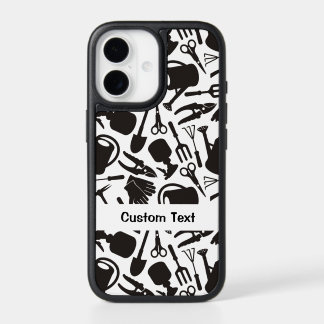 Gardening Icons Silhouettes iPhone 17 Case