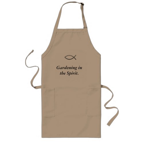 Gardening in the Spirit Ichthys Apron