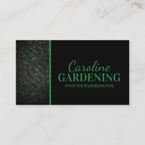 Gardening Landscape Design Planting Lawn Care Business Card