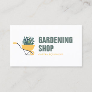 Gardening Lawn Care Service Grass Mower Business Card