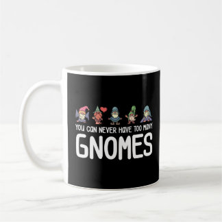 Gardening Many Gnomes  Coffee Mug