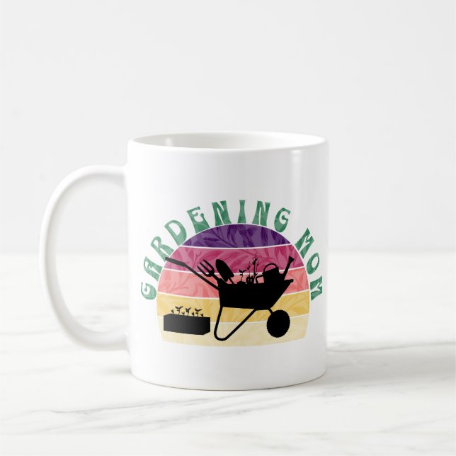 Gardening Mom Coffee Mug (Left)