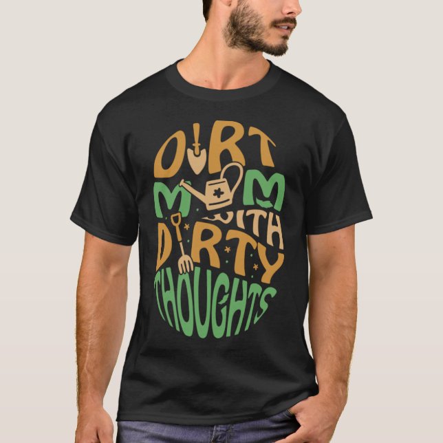 Gardening Mom Plant  Gardener Succulent Mothers Da T-Shirt (Front)