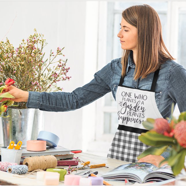 Gardening Motivational Quote Apron (Creator Uploaded)