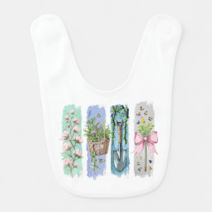 Gardening Nature Lover Baby Bib