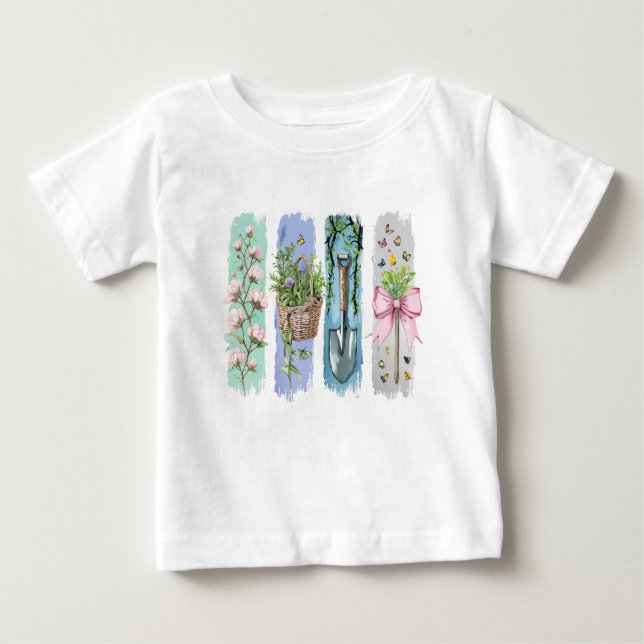 Gardening Nature Lover Baby T-Shirt (Front)