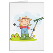 Gardening or Farming Girl (Front)