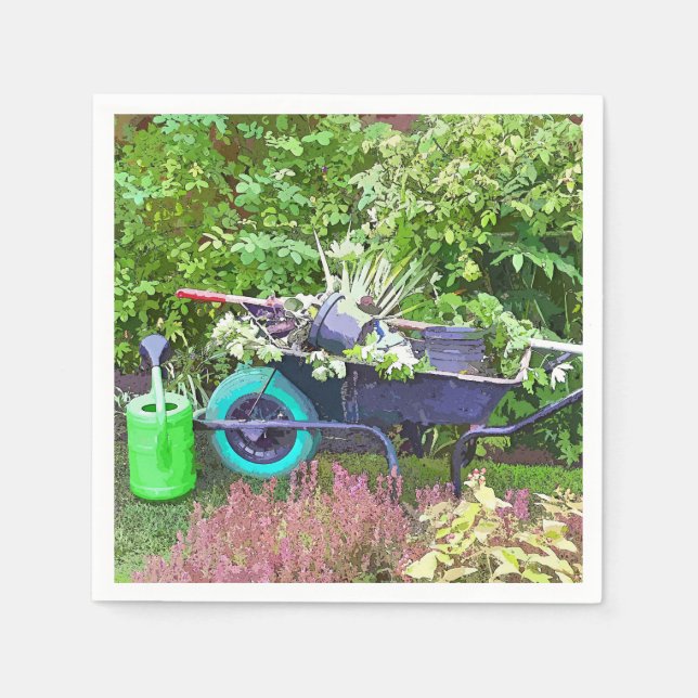 GARDENING PAPER NAPKINS (Front)