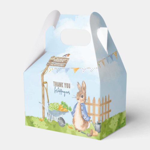 Gardening Peter the Rabbit Favor Boxes