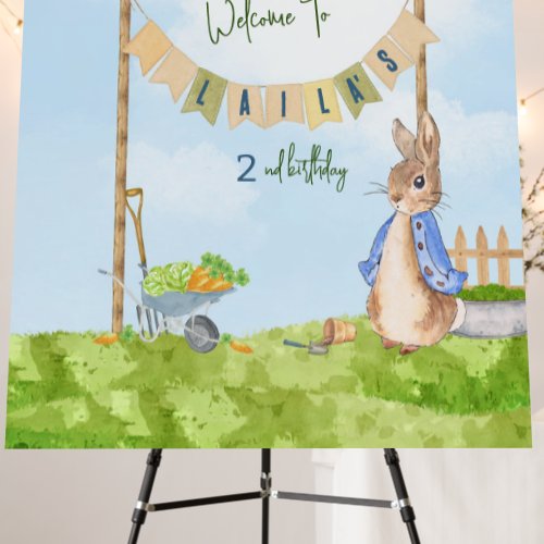 Gardening Peter the Rabbit Foam Board