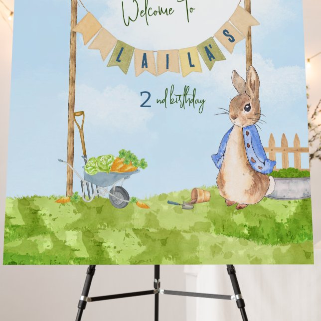 Gardening Peter the Rabbit Foam Board (In Situ (Stand))