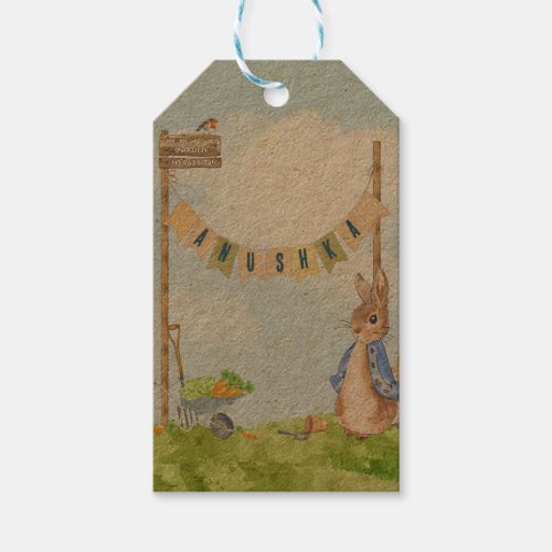 Gardening Peter the Rabbit Gift Tags