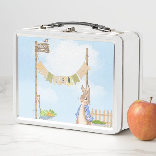 Gardening Peter the Rabbit Metal Lunch Box