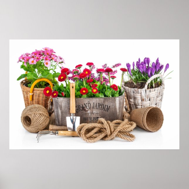 Gardening Photography Art - SRF Poster (Front)
