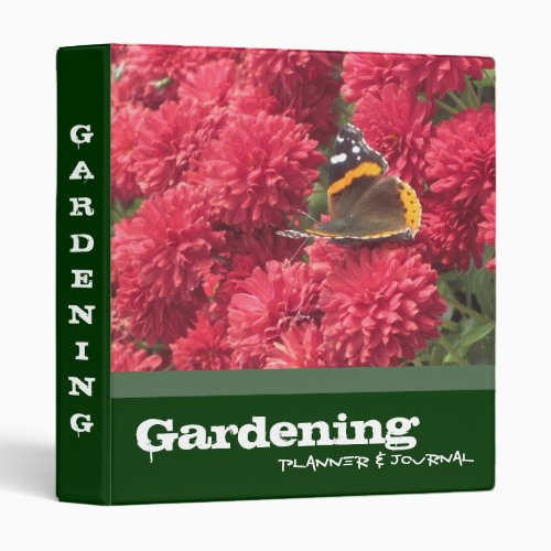 Gardening Planner and Journal Binder
