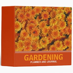 Gardening Planner and Journal Binder