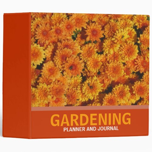 Gardening Planner and Journal Binder