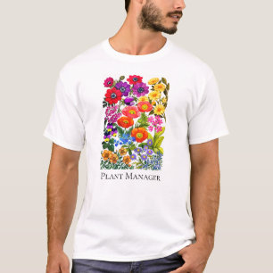 Gardening Plants Floral Garden T-Shirt