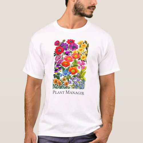 Gardening Plants Floral Garden T_Shirt