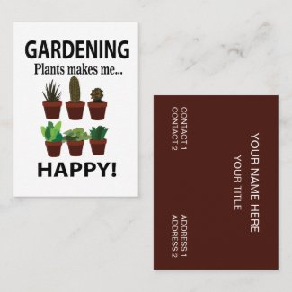 Gardening Plants Makes Me Happy Gardening 