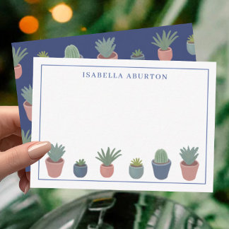Gardening Plants Personal Note Card