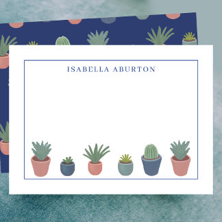 Gardening Plants Personal Note Card