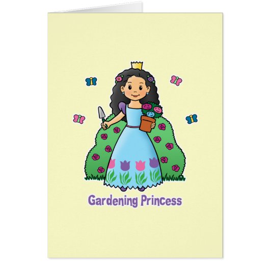 Gardening Princess Cards (Front)