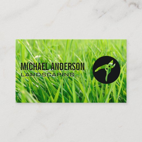 Gardening Shear  Grass Business Card