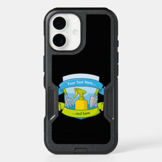 Gardening Shield with Banners iPhone 16 Case