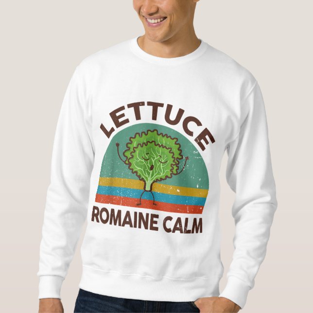 Gardening Shirt Lettuce Romaine Calm Funny Vegan L (Front)