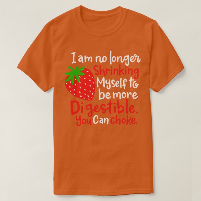 Gardening Strawberry Food Pun 2 T-Shirt (Design Front)