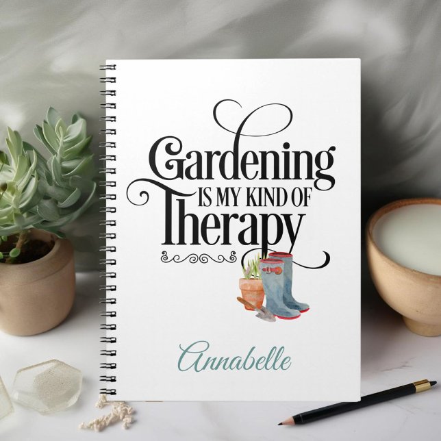 Gardening Therapy Spiral Photo Notebook (Creator Uploaded)