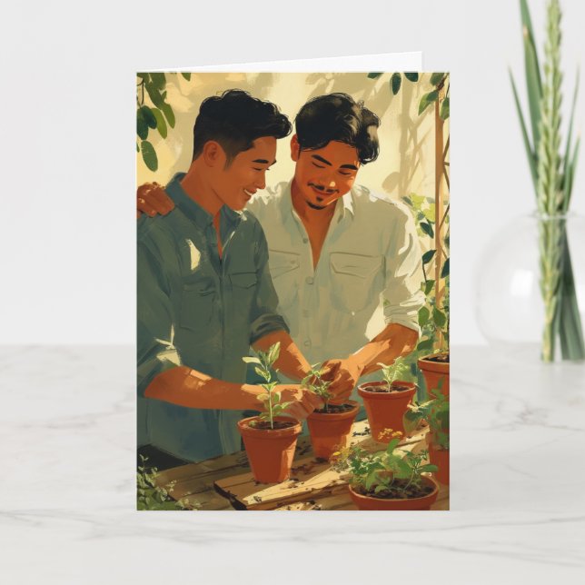 Gardening Together Card (Front)