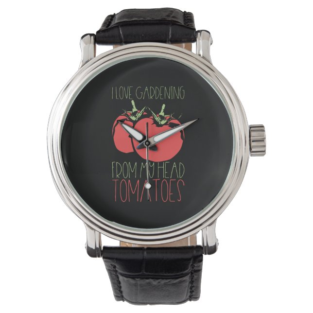 Gardening Tomatoes Watch (Front)