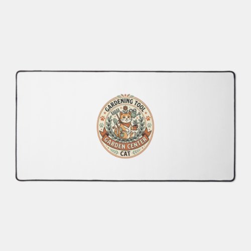 Gardening Tool Garden Center Cat Gardening Tool Ga Desk Mat