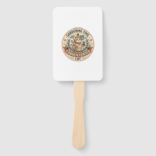 Gardening Tool Garden Center Cat Gardening Tool Ga Hand Fan