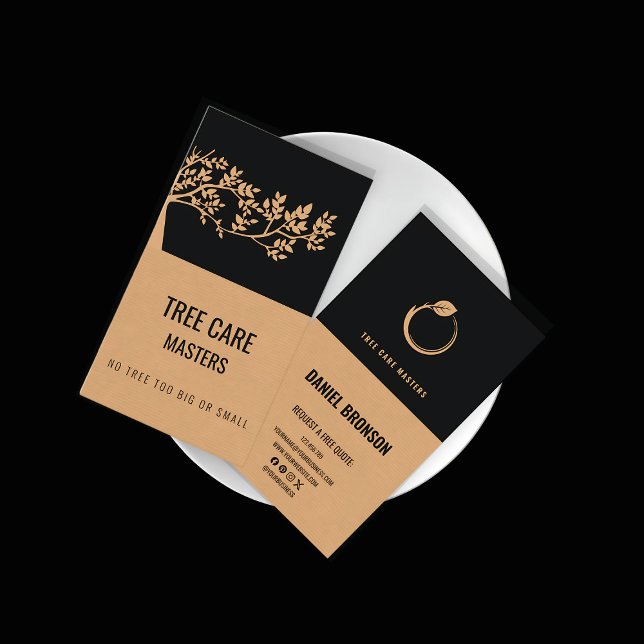 Gardening Tree Trimming & Pruning Professional Business Card (Creator Uploaded)