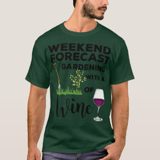 Gardening Wine Graphic 2 T-Shirt