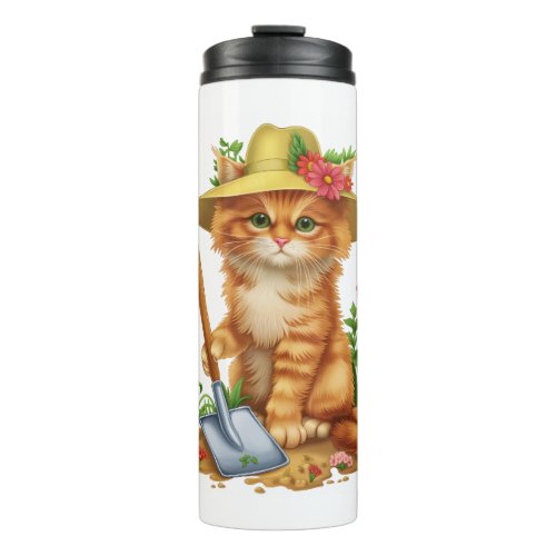 Gardening with Cats Thermal Tumbler