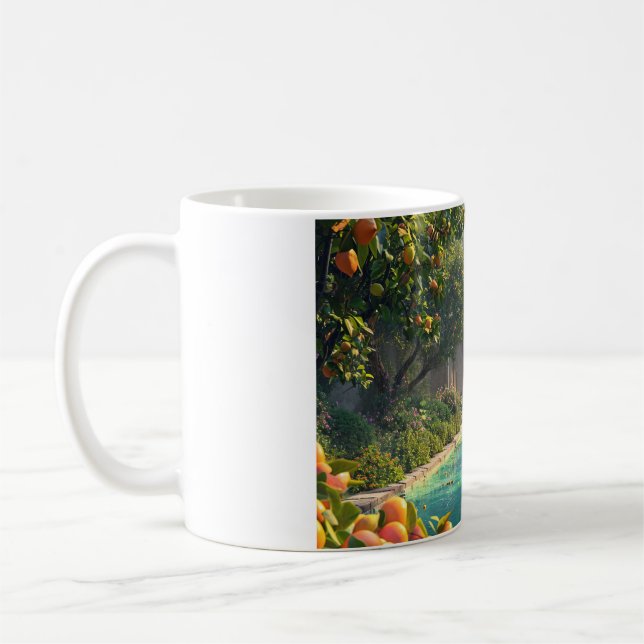 Gardens #3 coffee mug (Left)