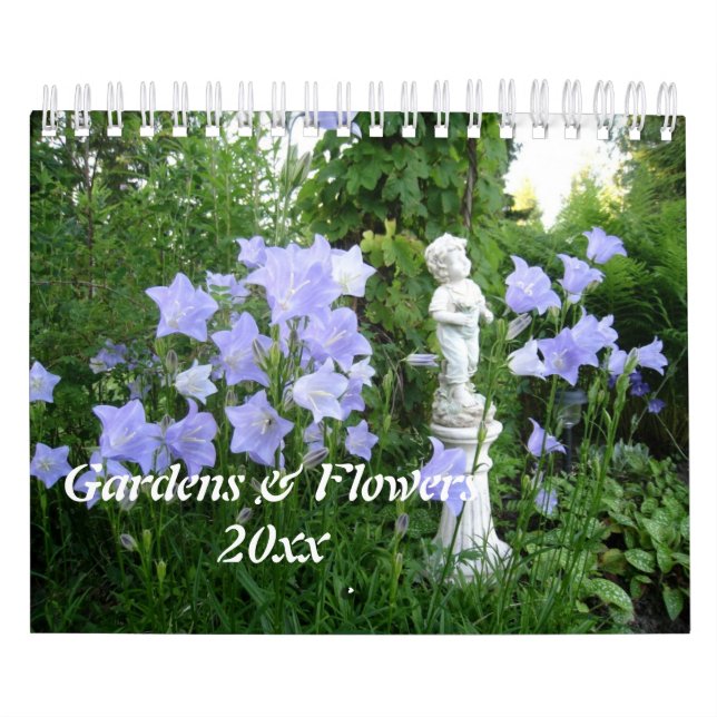 Gardens and Flowers Calendar (Cover)