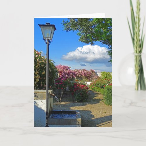 Gardens in Ronda Card