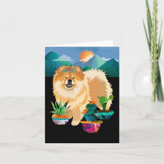 GARDENS MAKE ME SMILE - Chow Art cards