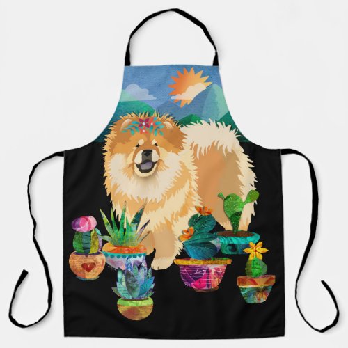 GARDENS MAKE ME SMILE lg groomingcraftchef apron