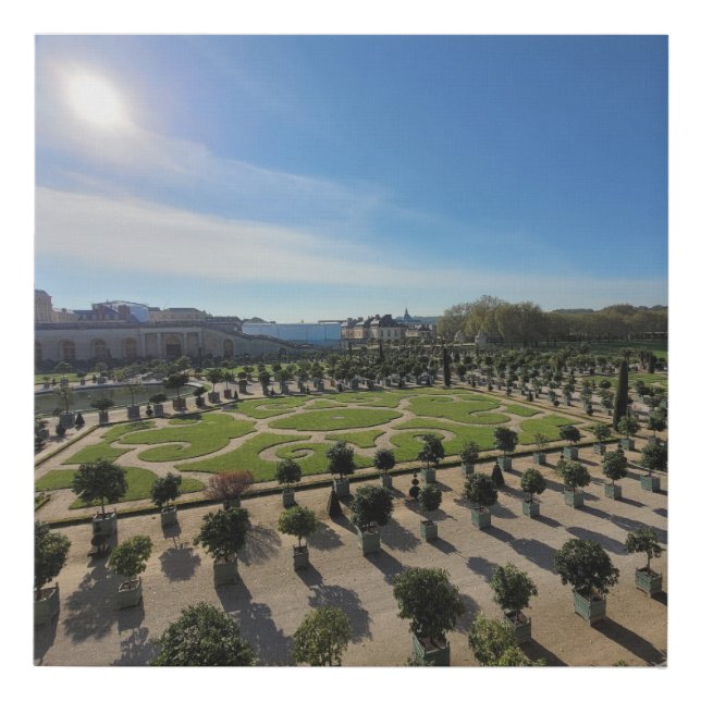 Gardens of Versailles   Faux Canvas Print (Front)