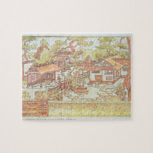 Gardens of Yuan Ming Yuan, Peking, 1783-86 (engrav Jigsaw Puzzle