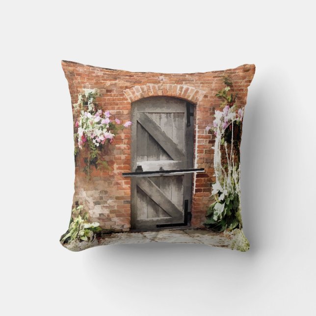 GARDENS THROW PILLOW (Front)